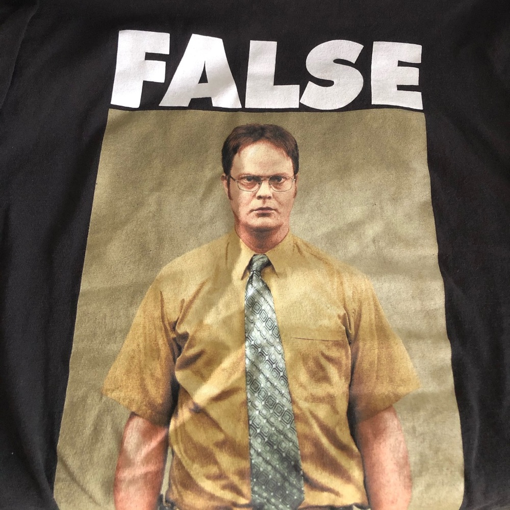 The office t shirt.
